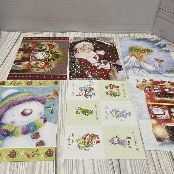 24 Hunkydory Sheets from Third Little Book of Christmas for Cards & Journals - Picture 4 of 5
